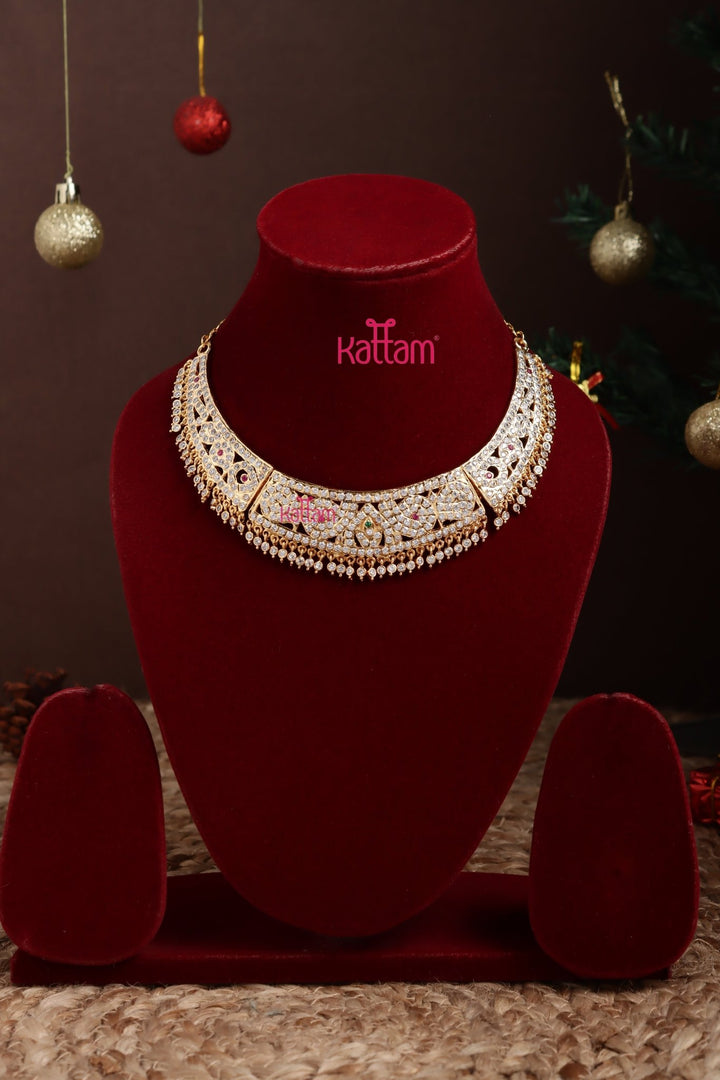 Gati Multistone Grand Choker (No Earrings) - N3919