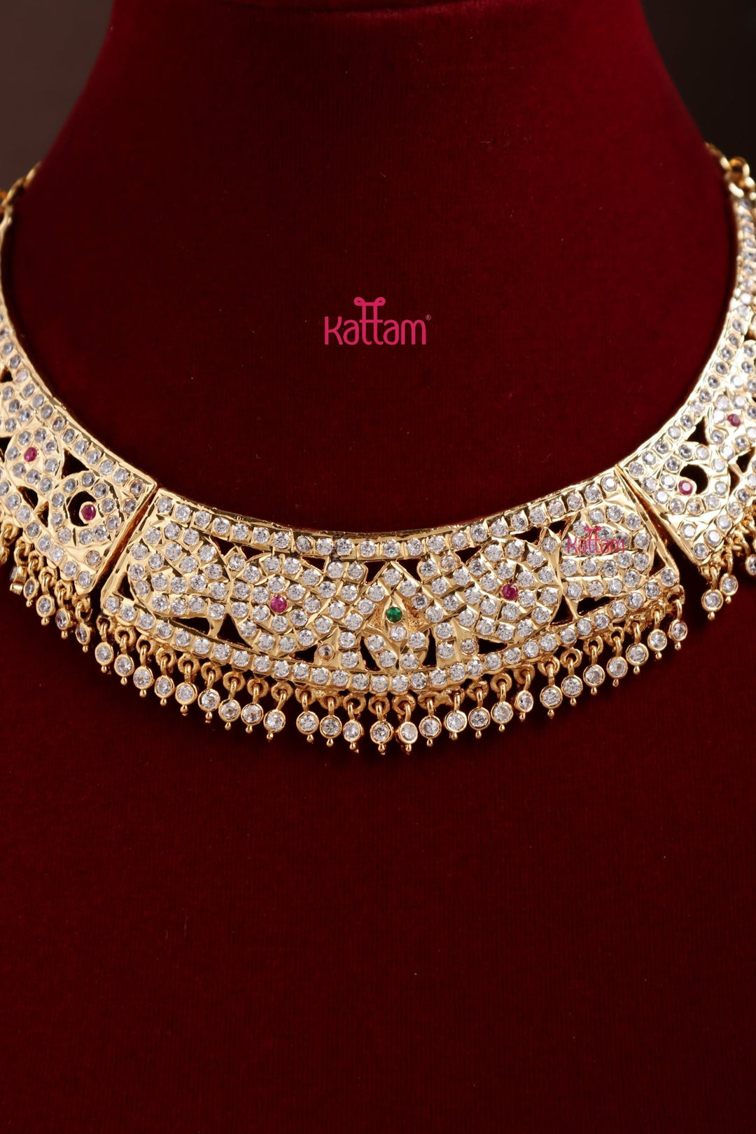 Gati Multistone Grand Choker (No Earrings) - N3919