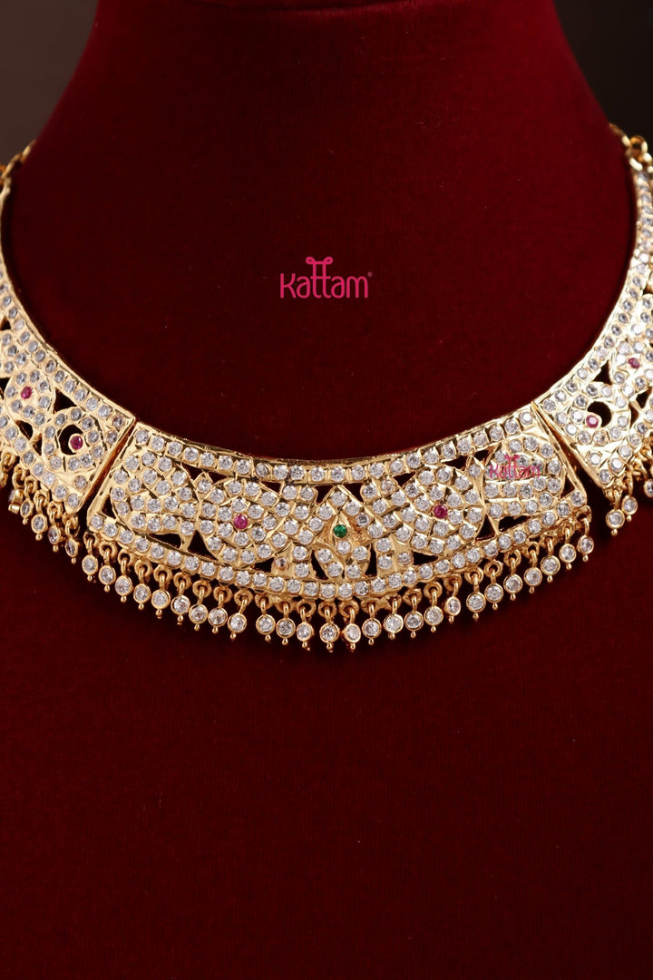 Gati Multistone Grand Choker (No Earrings) - N3919