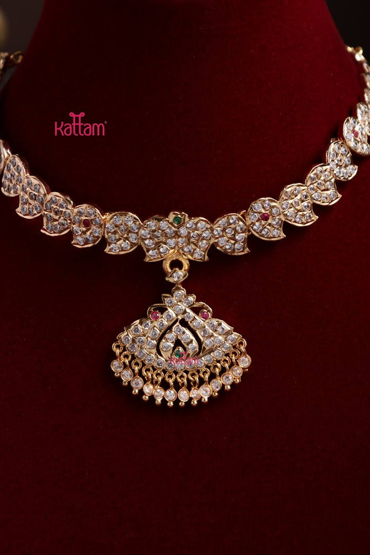 Gati Multistone Manga Choker - Design 11 - N3884