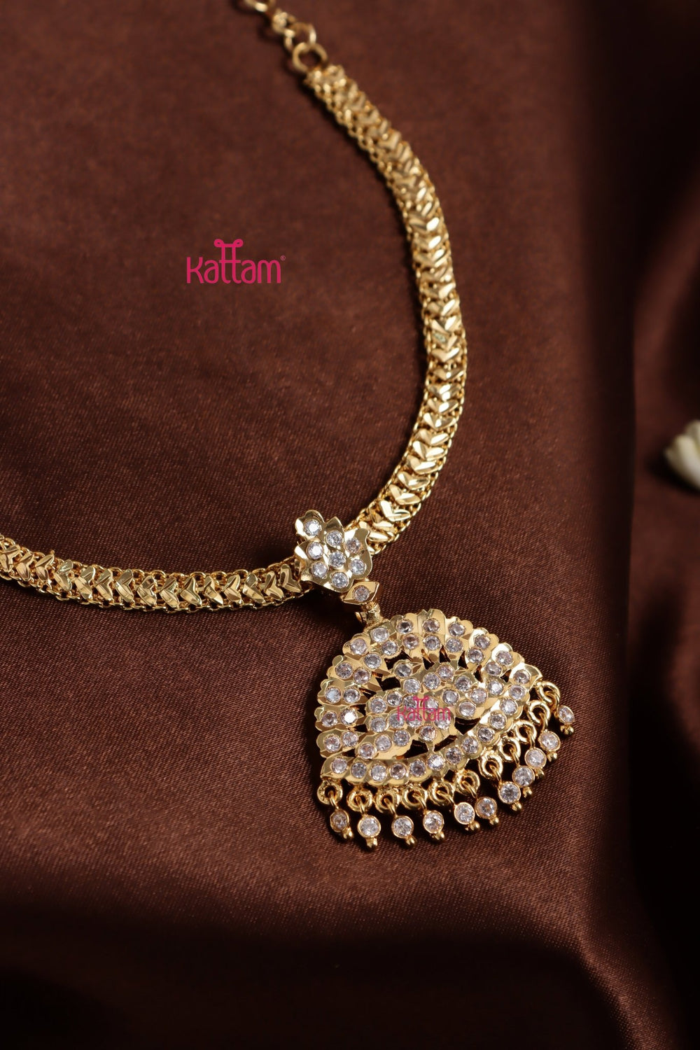 Gati Stone Attigai - Design 1 (No Earrings) - N3888