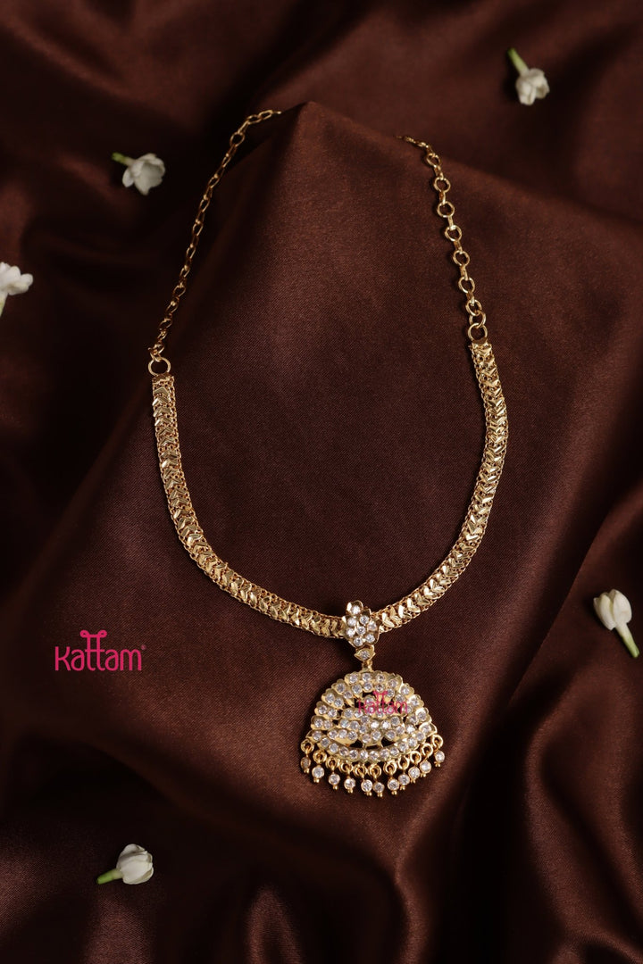 Gati Stone Attigai - Design 1 (No Earrings) - N3888