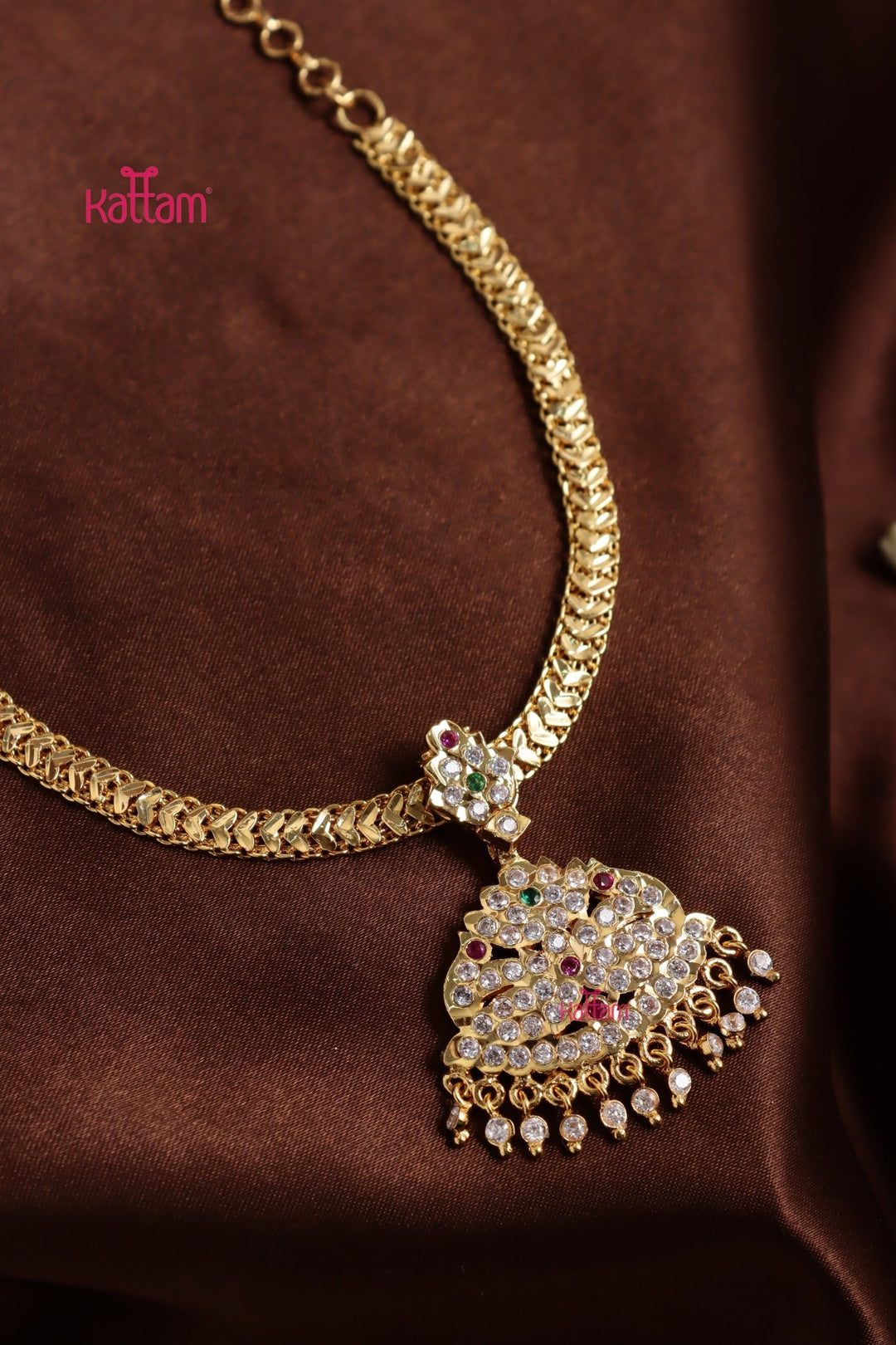 Gati Stone Attigai - Design 10 (No Earrings) - N3897