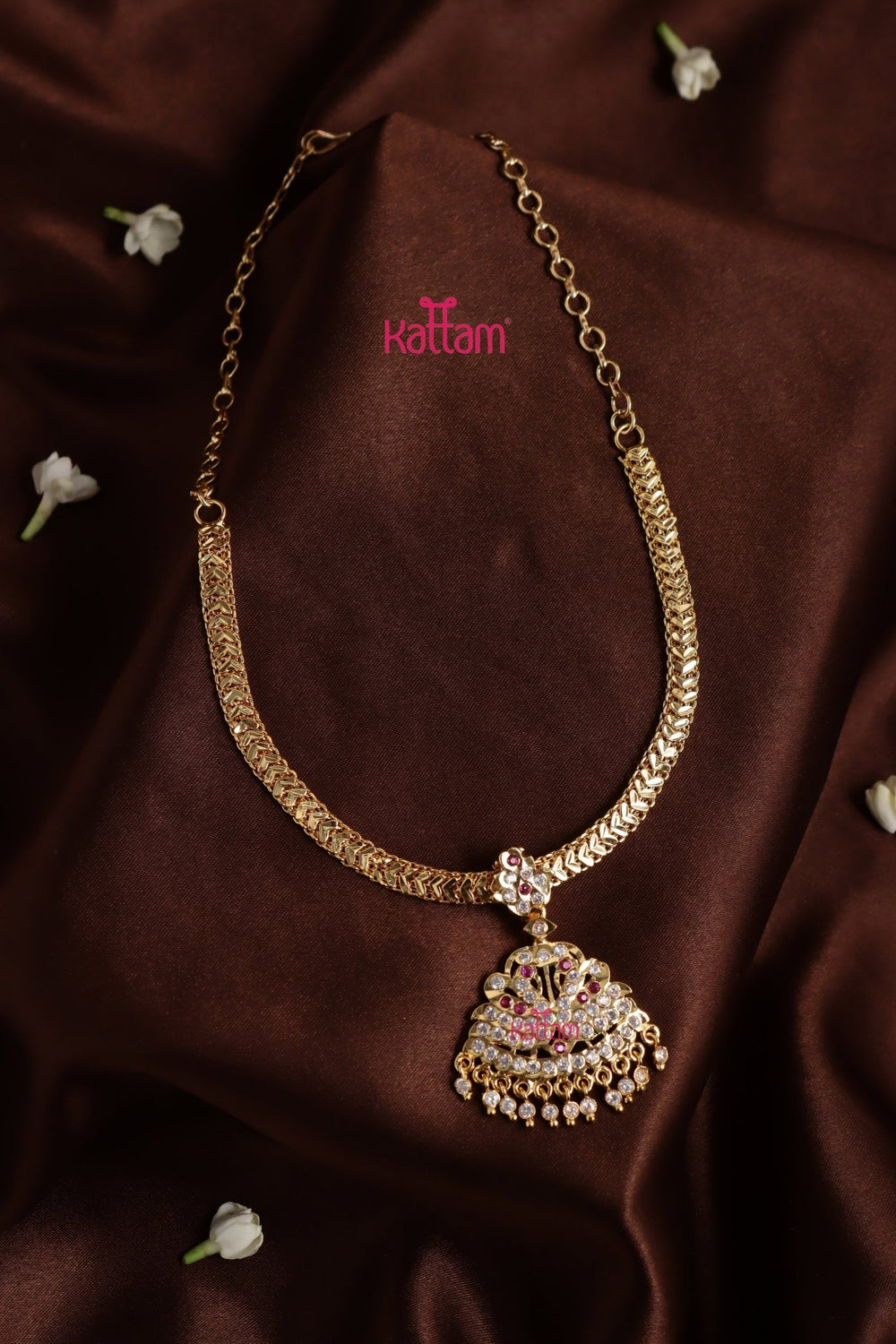 Gati Stone Attigai - Design 12 (No Earrings) - N3899