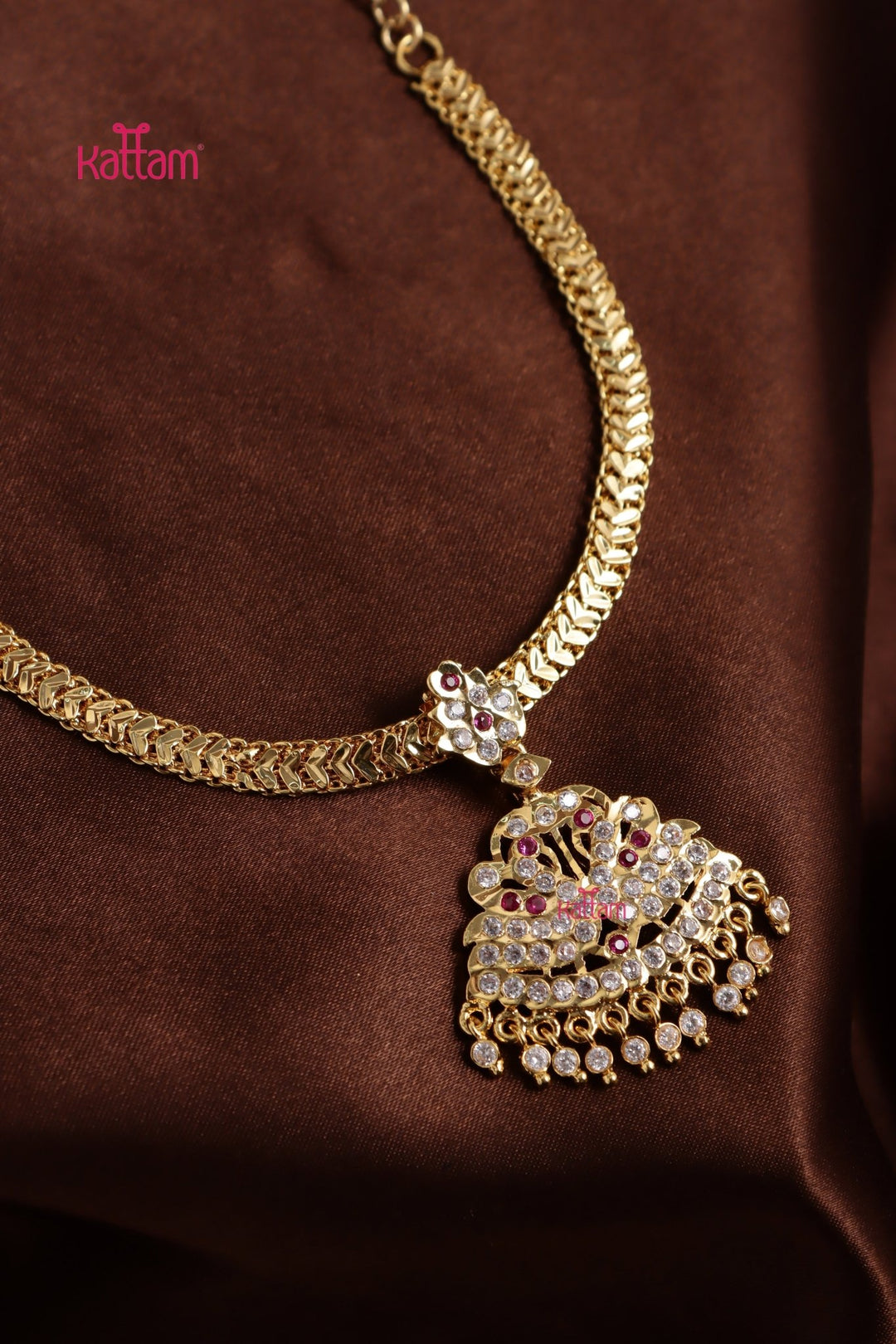 Gati Stone Attigai - Design 12 (No Earrings) - N3899