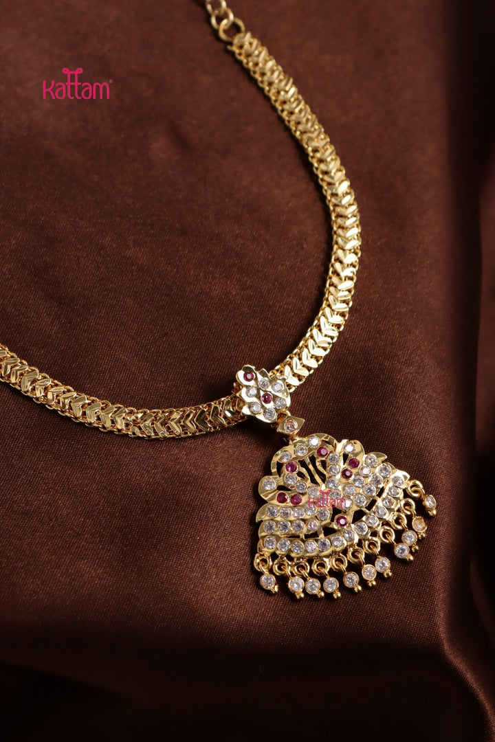 Gati Stone Attigai - Design 12 (No Earrings) - N3899