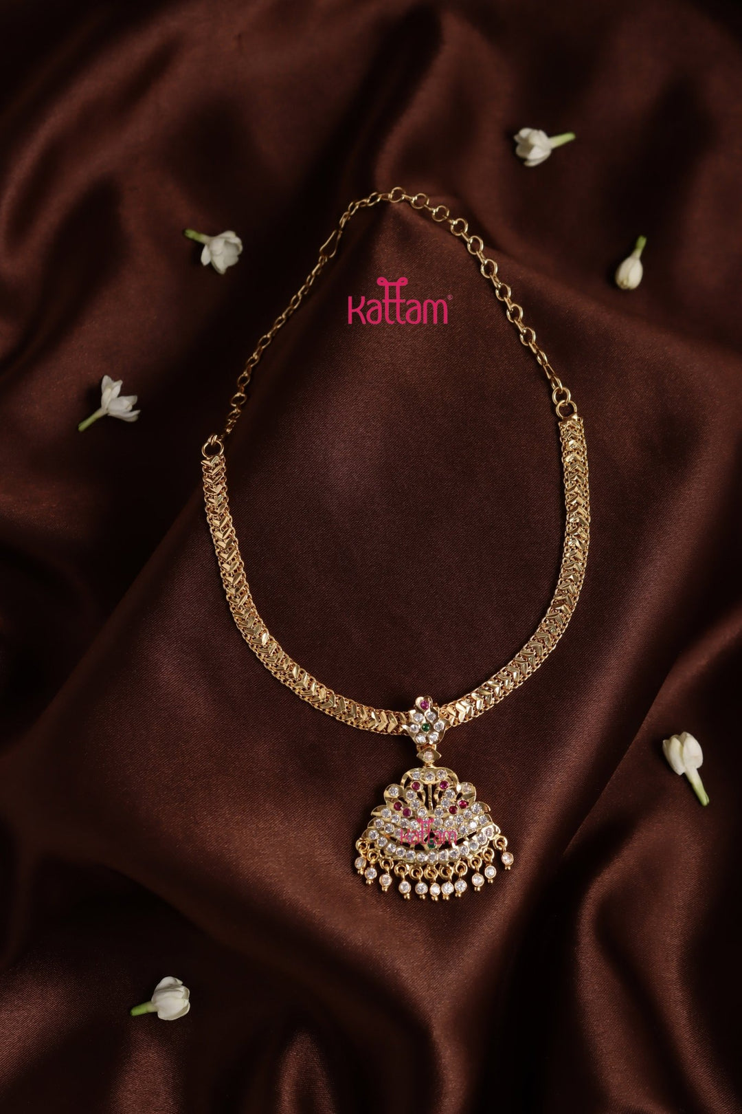 Gati Stone Attigai - Design 13 (No Earrings) - N3900