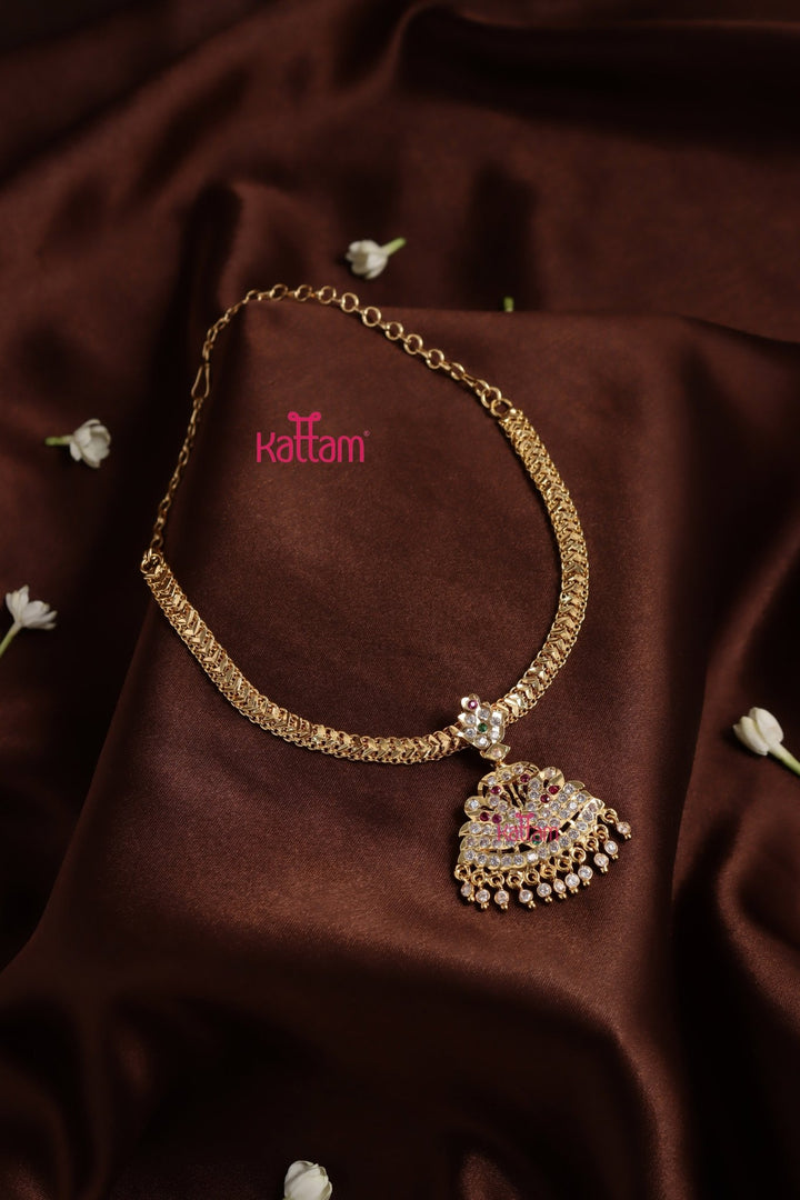 Gati Stone Attigai - Design 13 (No Earrings) - N3900