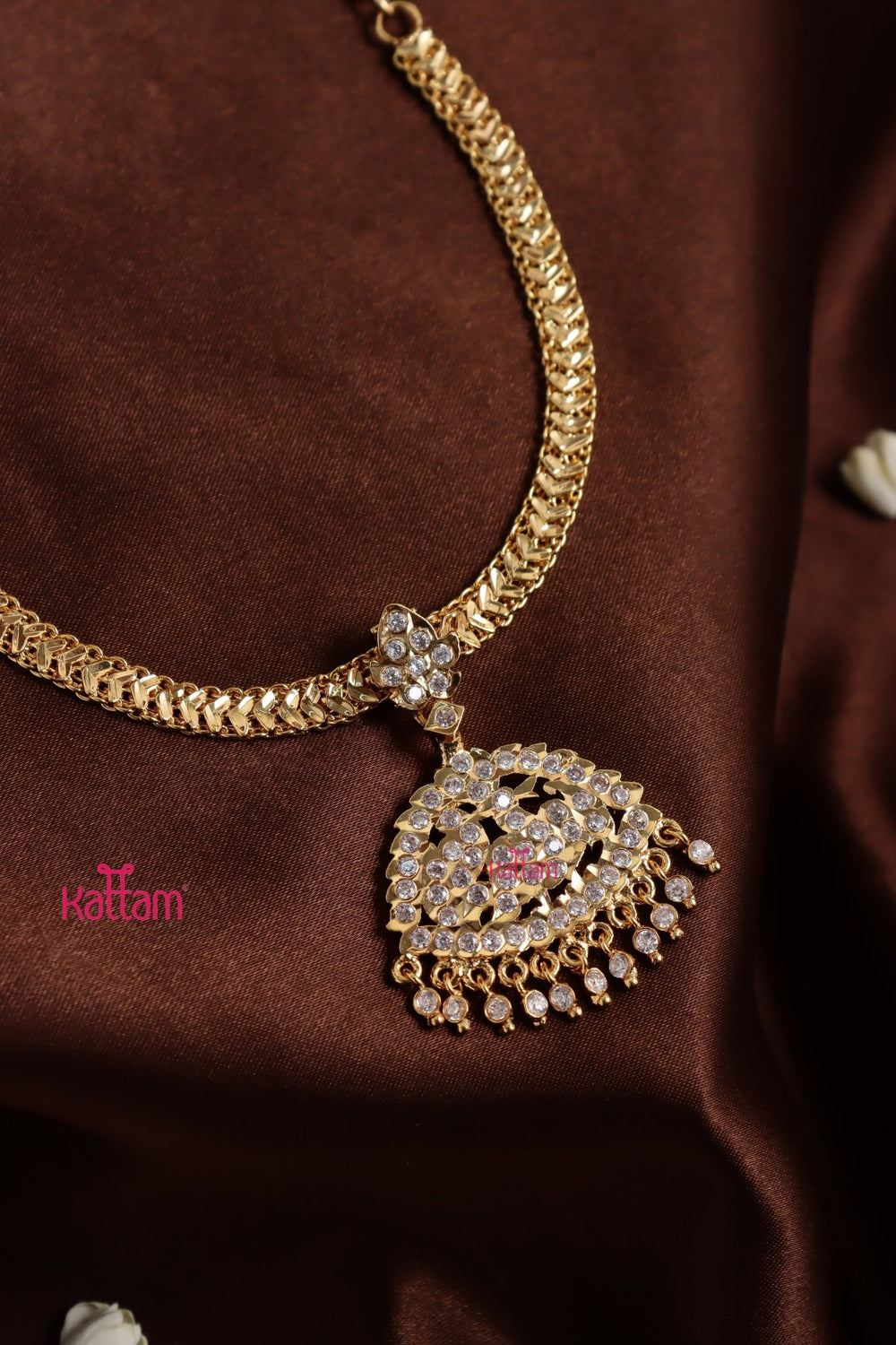 Gati Stone Attigai - Design 14 (No Earrings) - N3901