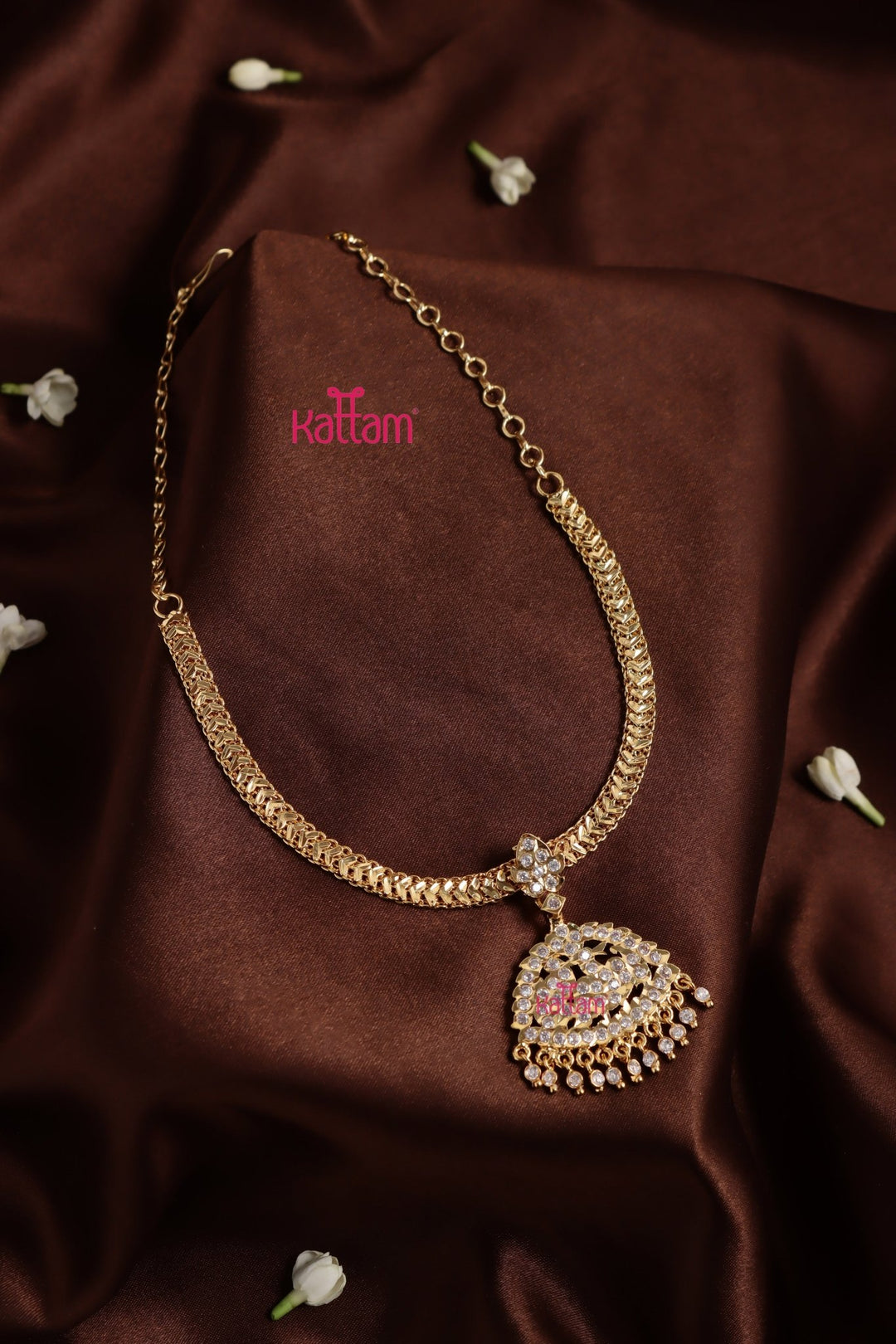 Gati Stone Attigai - Design 14 (No Earrings) - N3901