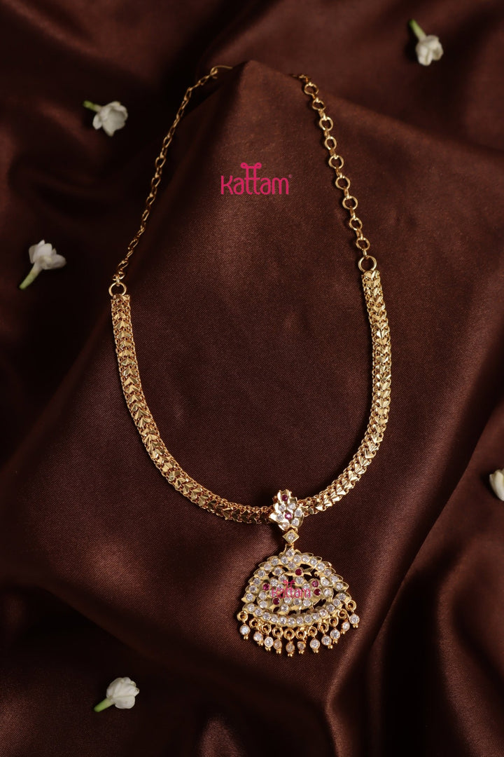 Gati Stone Attigai - Design 15 (No Earrings) - N3902