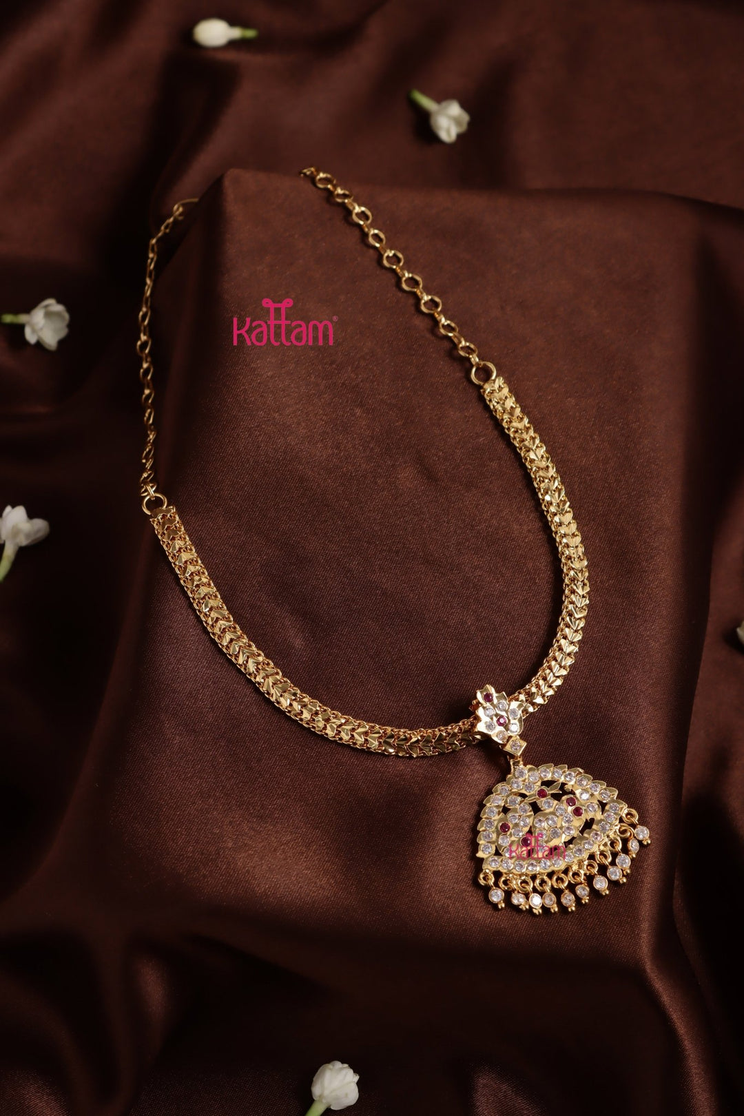 Gati Stone Attigai - Design 15 (No Earrings) - N3902