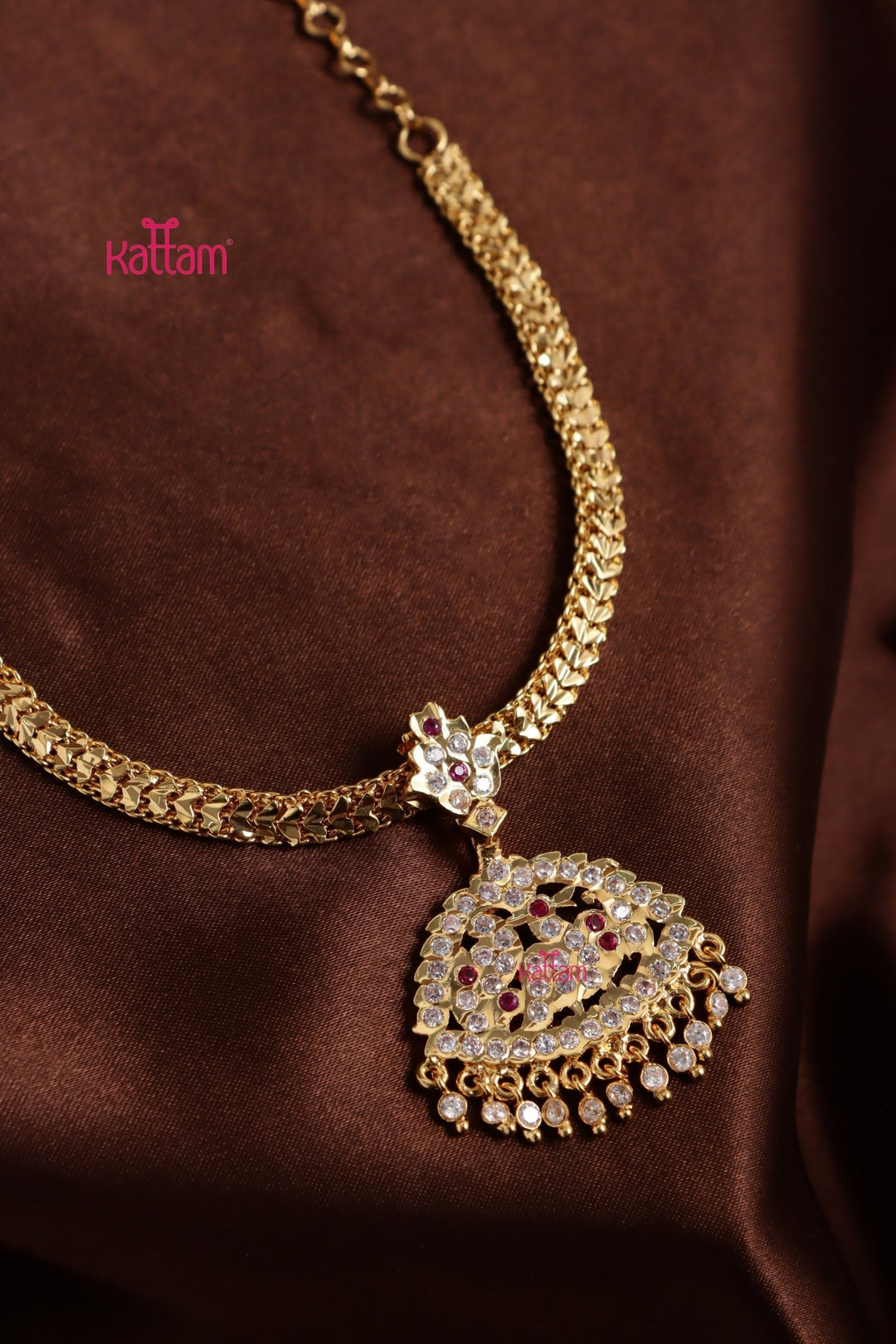 Gati Stone Attigai - Design 15 (No Earrings) - N3902