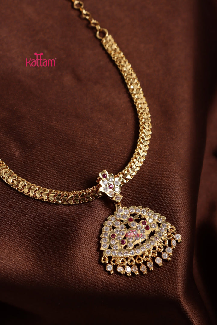 Gati Stone Attigai - Design 15 (No Earrings) - N3902