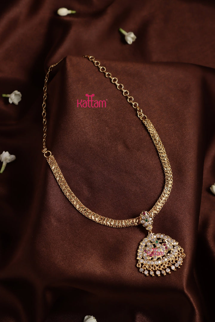 Gati Stone Attigai - Design 16 (No Earrings) - N3903