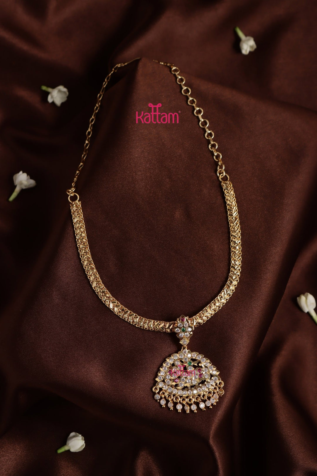 Gati Stone Attigai - Design 16 (No Earrings) - N3903