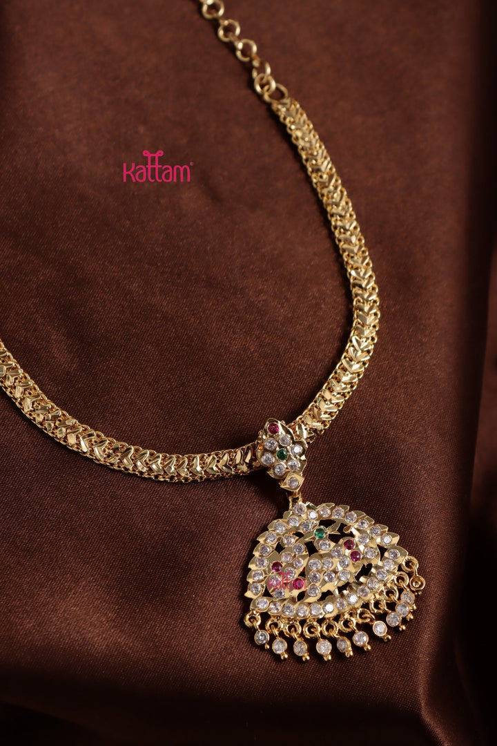 Gati Stone Attigai - Design 16 (No Earrings) - N3903