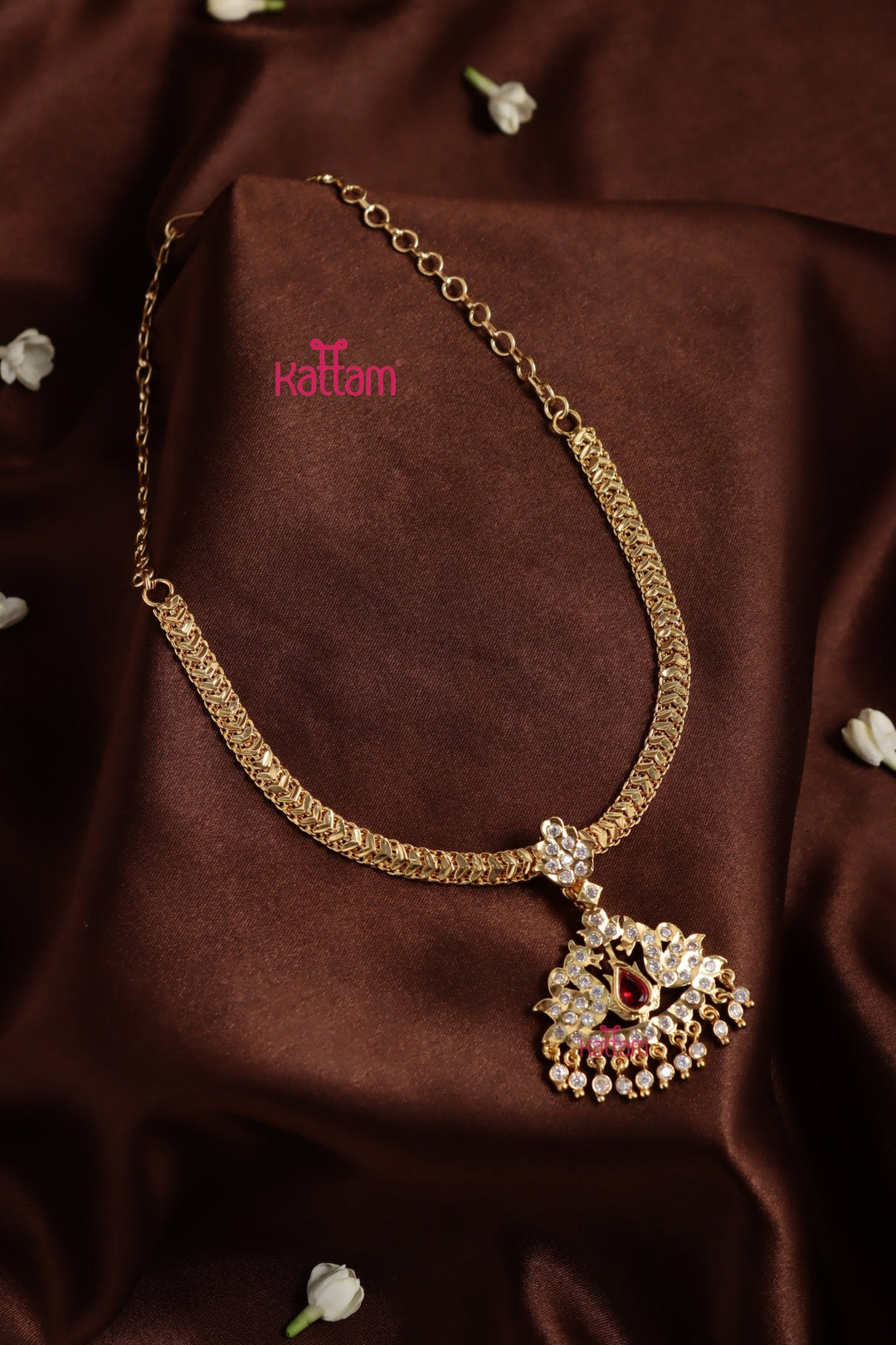 Gati Stone Attigai - Design 17 (No Earrings) - N3904