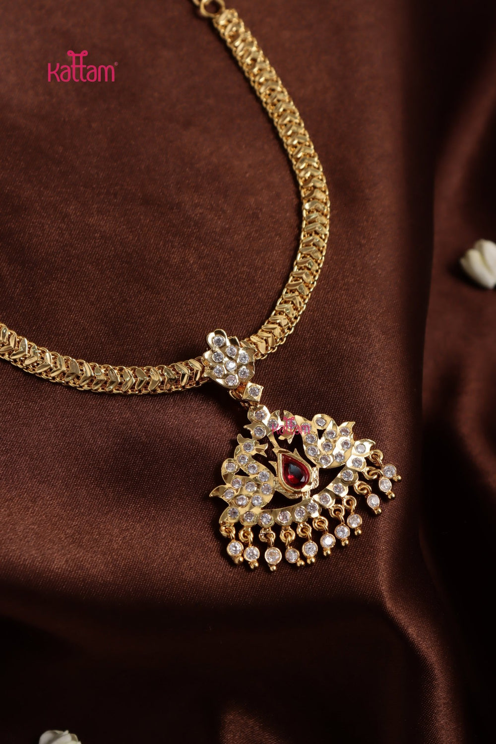 Gati Stone Attigai - Design 17 (No Earrings) - N3904