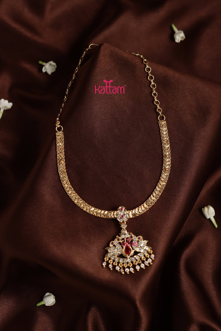 Gati Stone Attigai - Design 18 (No Earrings) - N3905