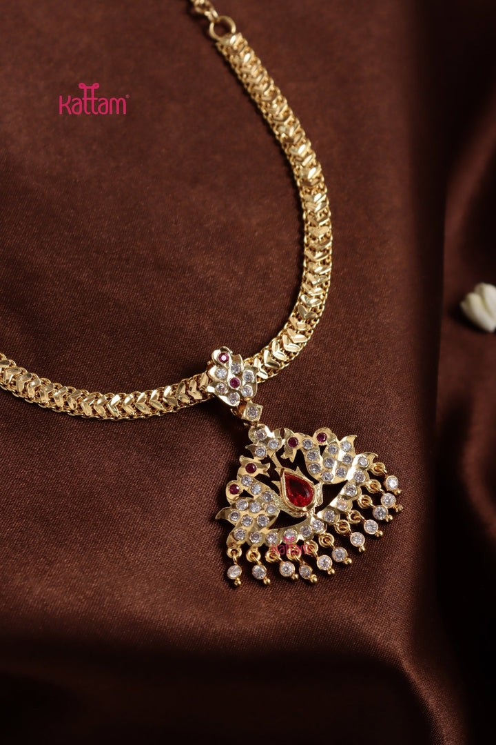 Gati Stone Attigai - Design 18 (No Earrings) - N3905