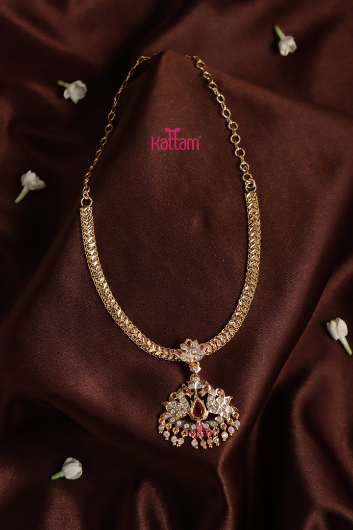 Gati Stone Attigai - Design 19 (No Earrings) - N3906