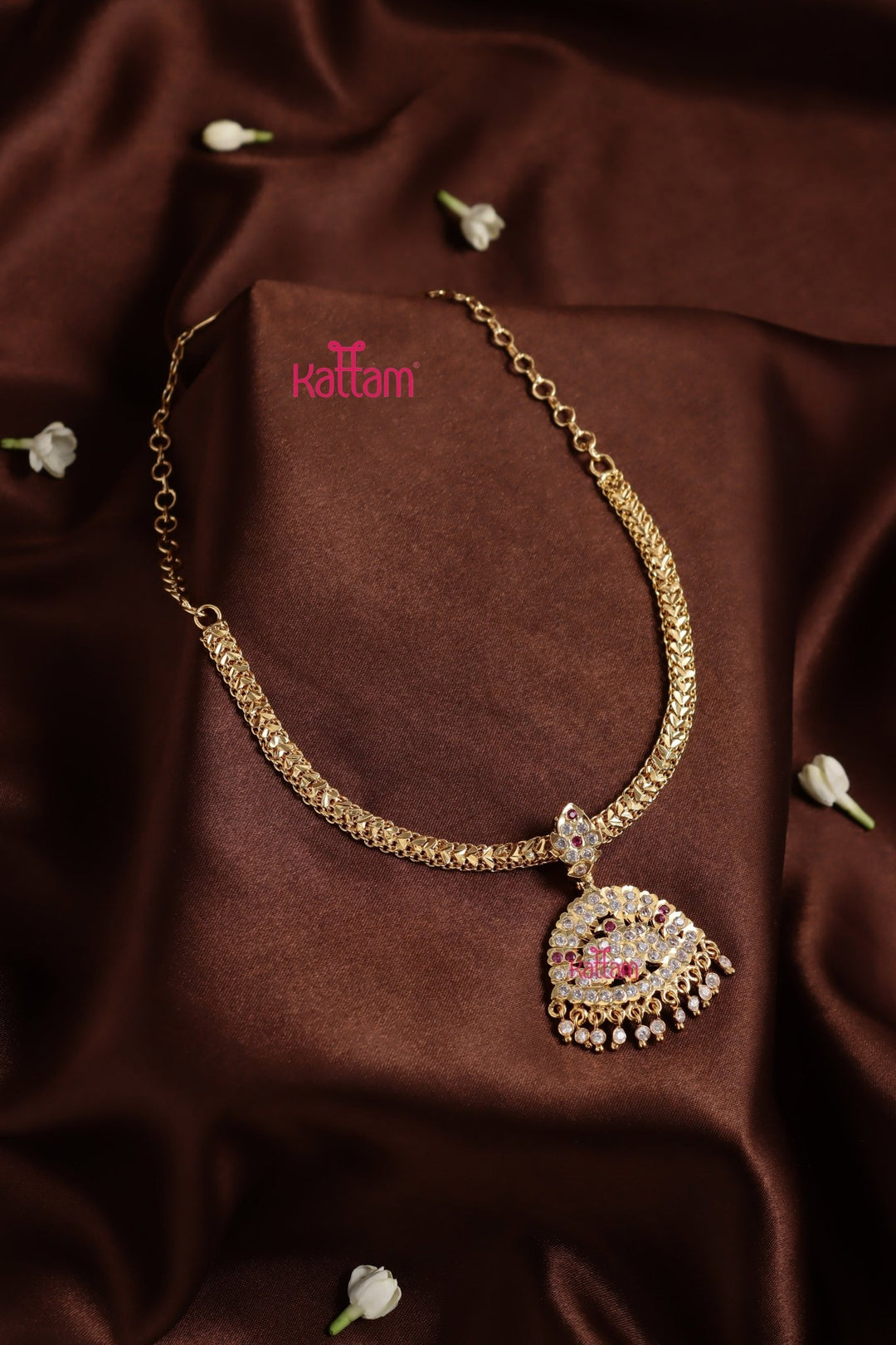 Gati Stone Attigai - Design 2 (No Earrings) - N3889