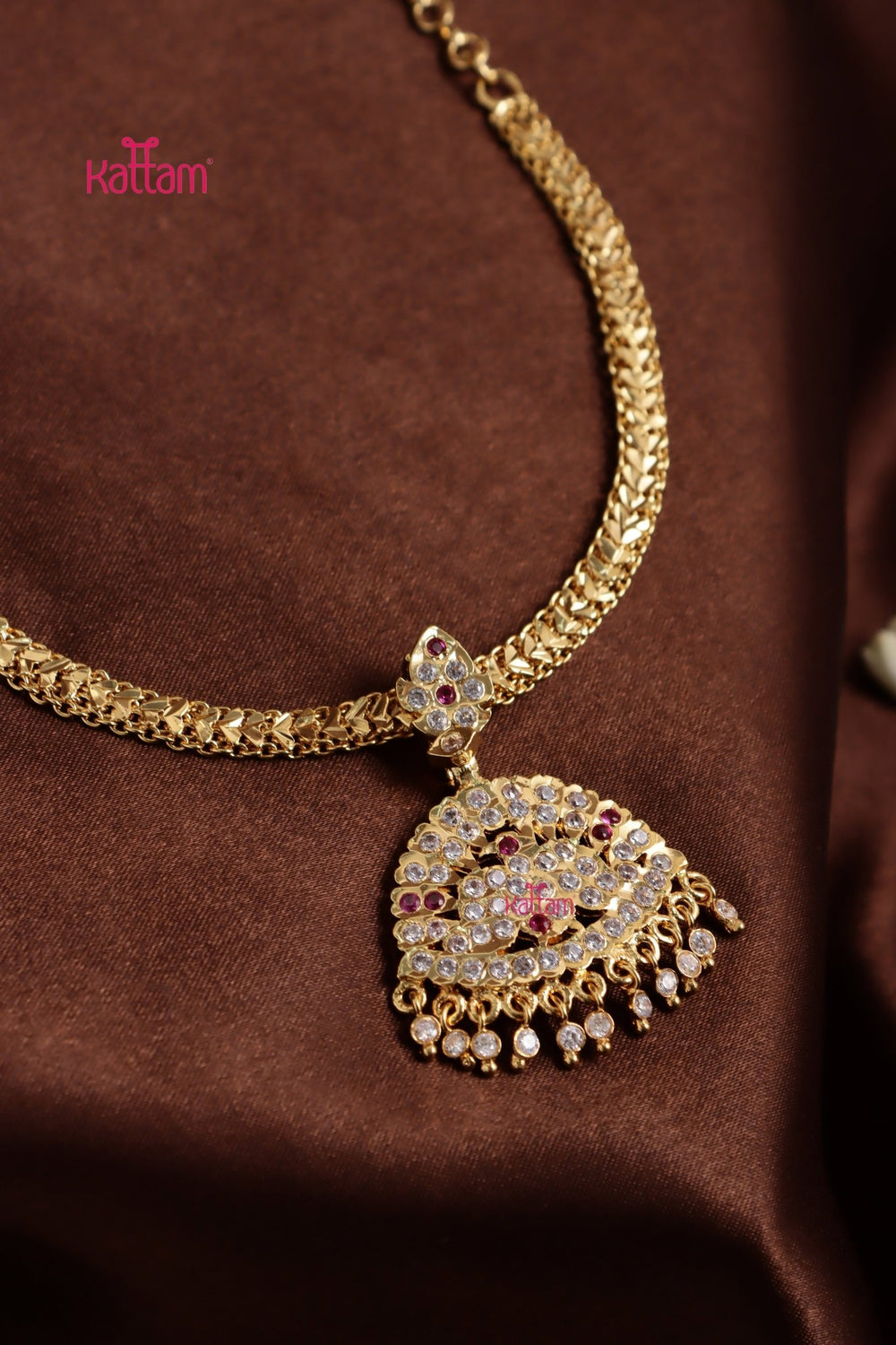 Gati Stone Attigai - Design 2 (No Earrings) - N3889