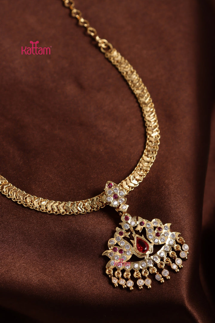 Gati Stone Attigai - Design 20 (No Earrings) - N3907