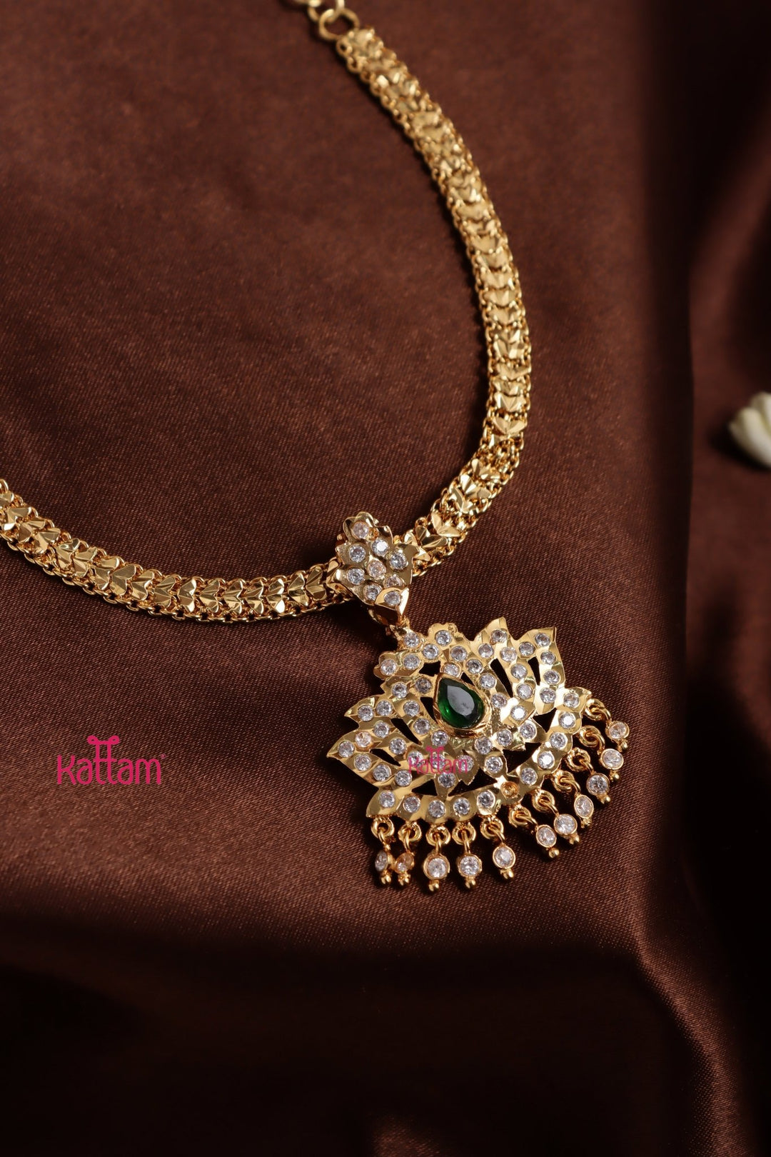 Gati Stone Attigai - Design 21 (No Earrings) - N3908