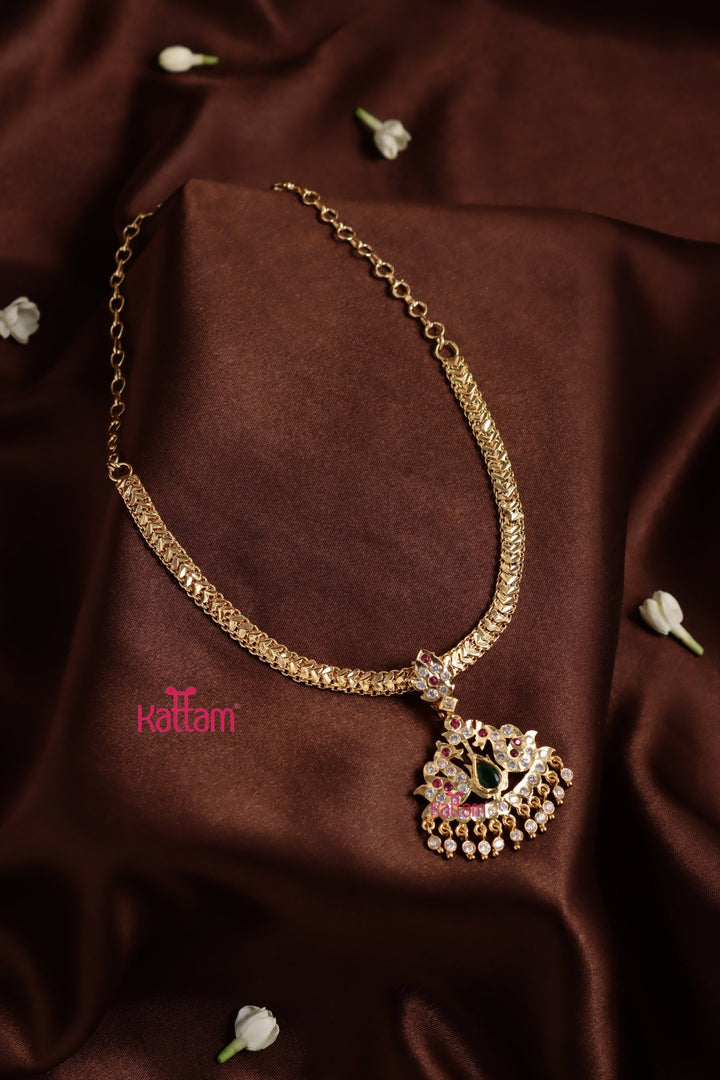 Gati Stone Attigai - Design 22 (No Earrings) - N3909