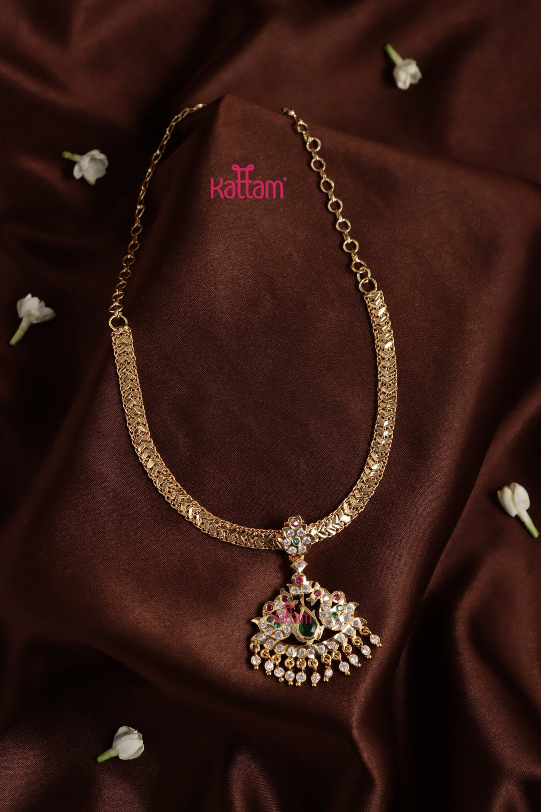 Gati Stone Attigai - Design 23 (No Earrings) - N3910