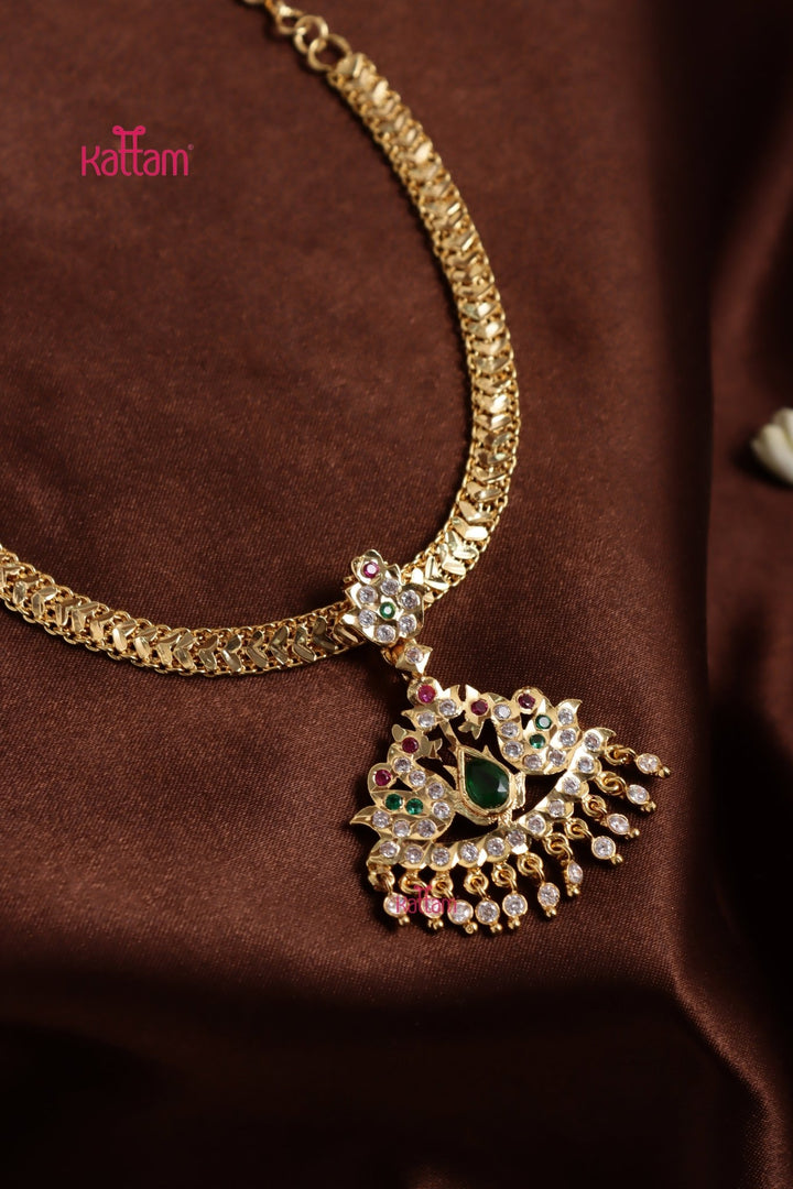 Gati Stone Attigai - Design 23 (No Earrings) - N3910