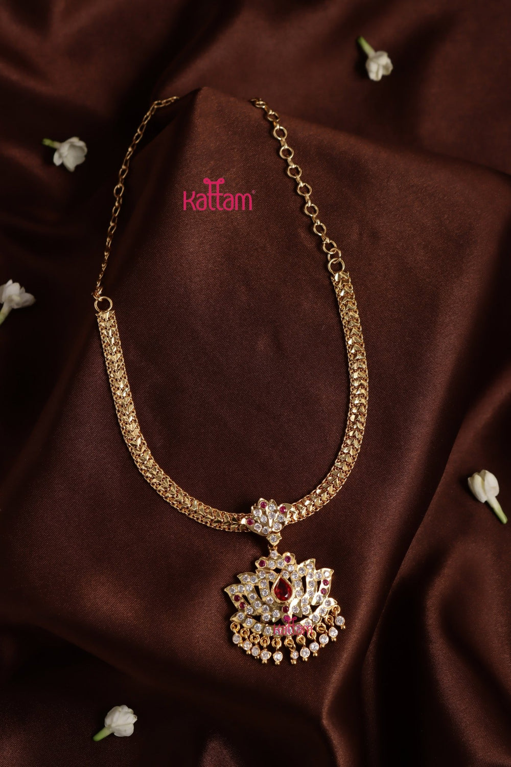 Gati Stone Attigai - Design 24 (No Earrings) - N3911