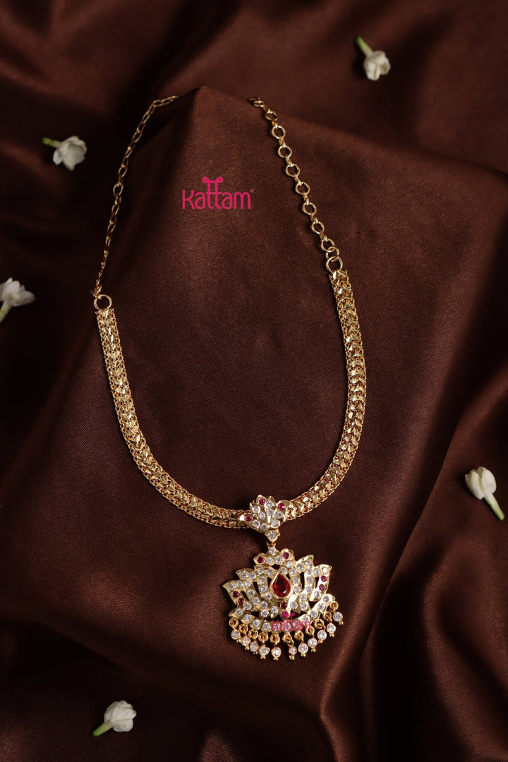 Gati Stone Attigai - Design 24 (No Earrings) - N3911