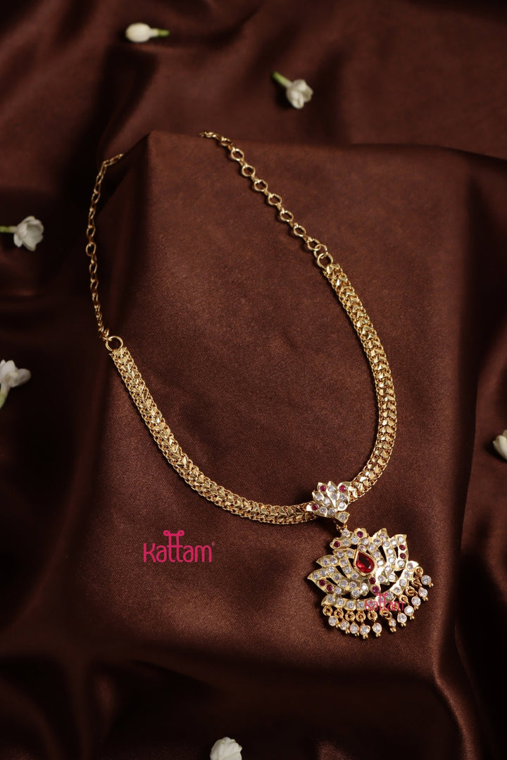 Gati Stone Attigai - Design 24 (No Earrings) - N3911