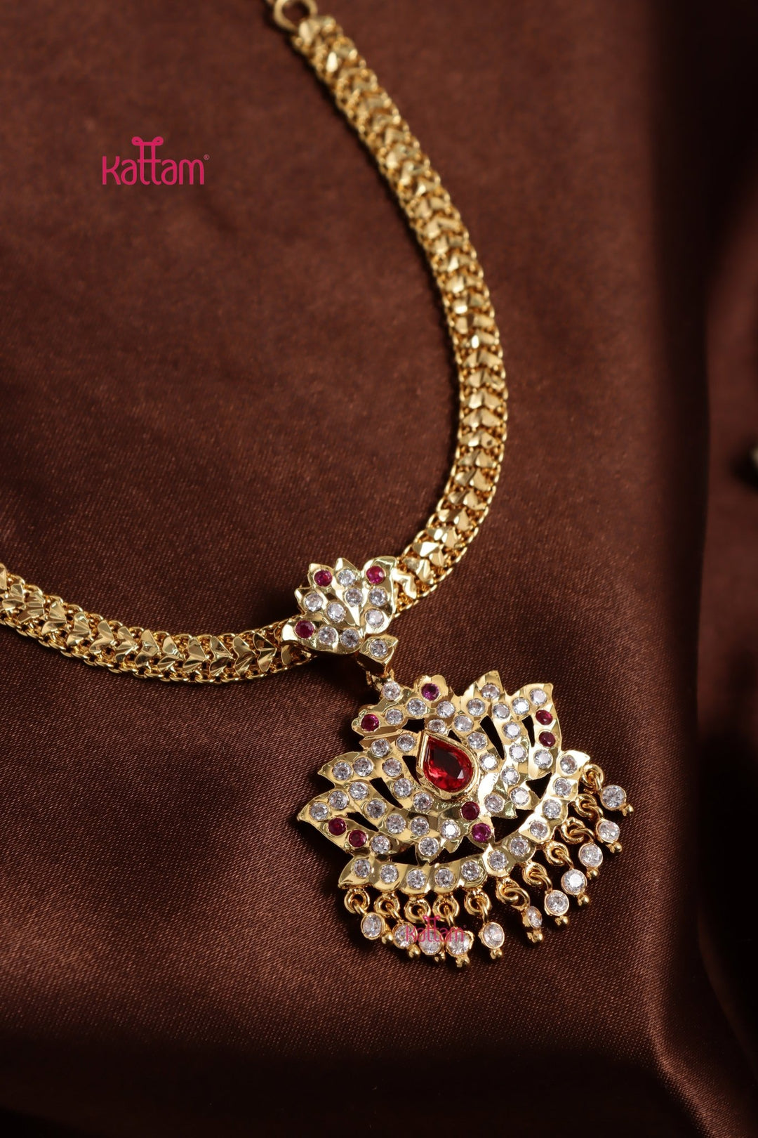 Gati Stone Attigai - Design 24 (No Earrings) - N3911