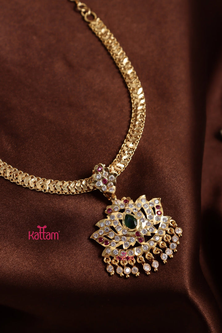 Gati Stone Attigai - Design 26 (No Earrings) - N3913