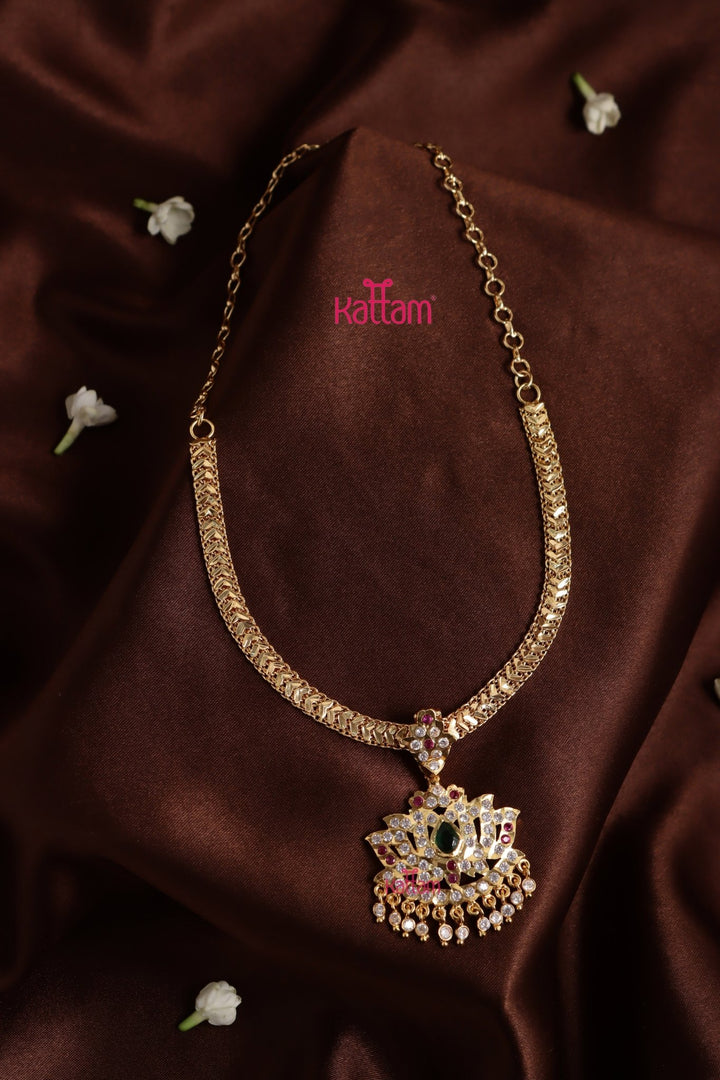 Gati Stone Attigai - Design 26 (No Earrings) - N3913