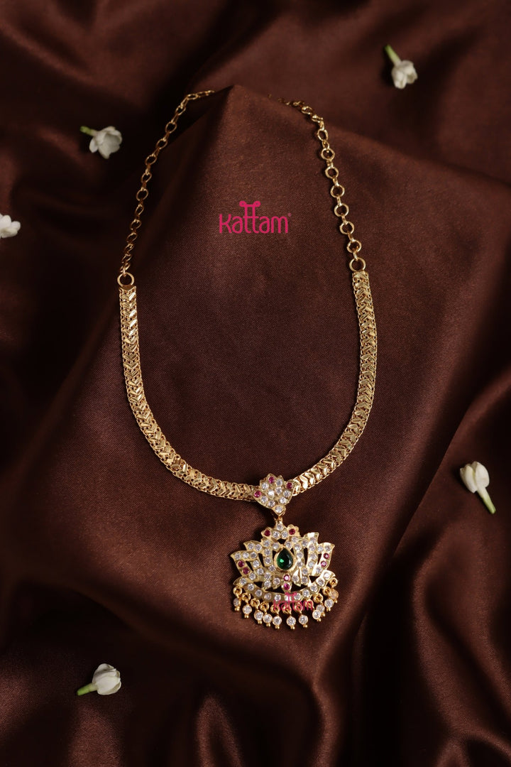 Gati Stone Attigai - Design 28 (No Earrings) - N3915