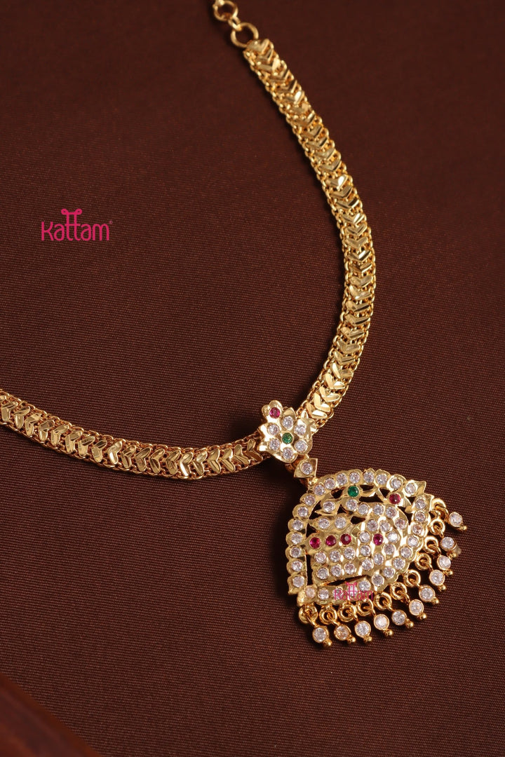 Gati Stone Attigai - Design 29 (No Earrings) - N3957