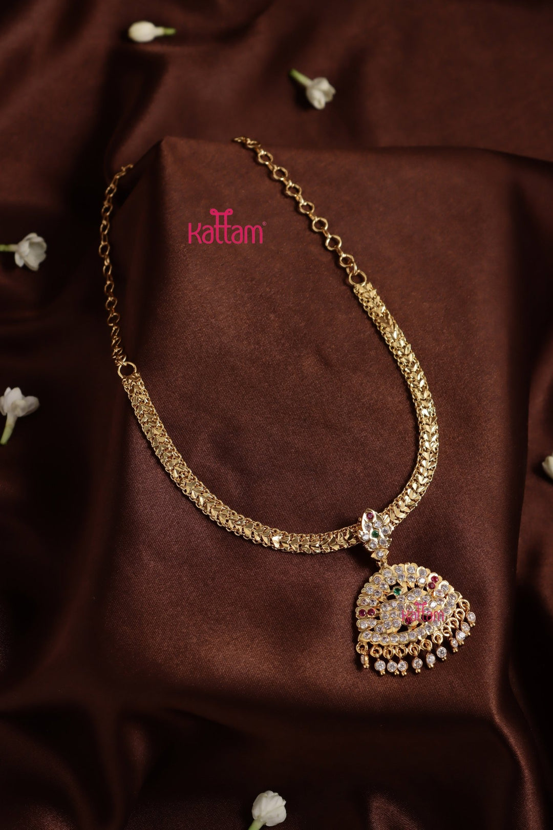 Gati Stone Attigai - Design 3 (No Earrings) - N3890