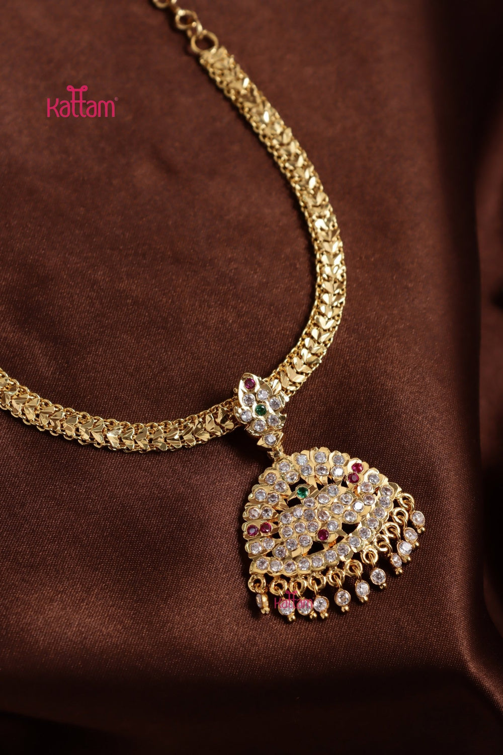 Gati Stone Attigai - Design 3 (No Earrings) - N3890