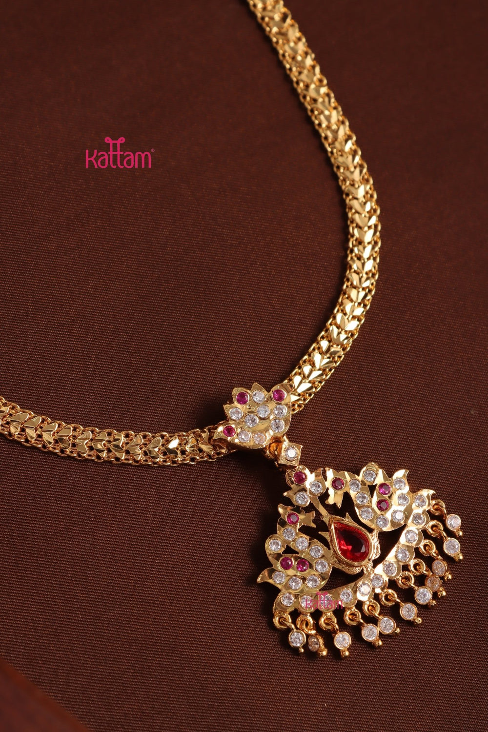 Gati Stone Attigai - Design 31 (No Earrings) - N3959