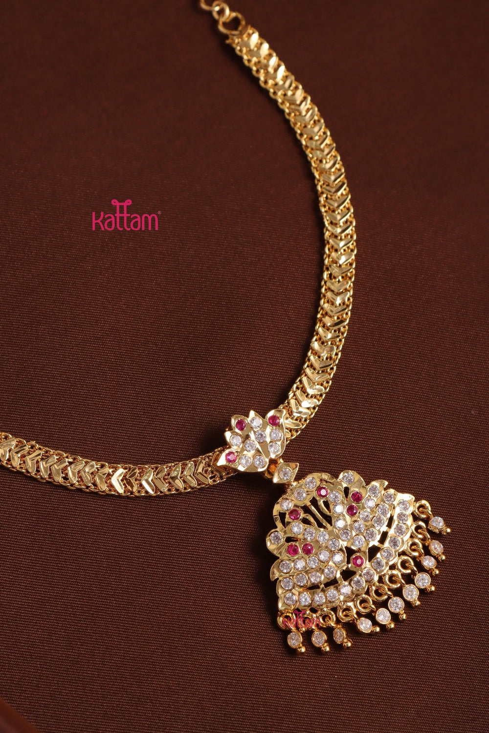 Gati Stone Attigai - Design 33 (No Earrings) - N3961