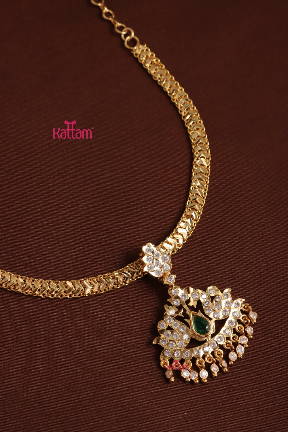 Gati Stone Attigai - Design 34 (No Earrings) - N3962