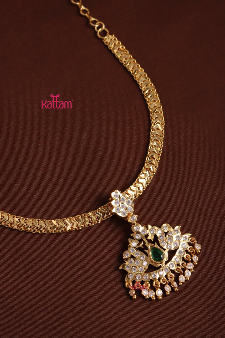 Gati Stone Attigai - Design 34 (No Earrings) - N3962