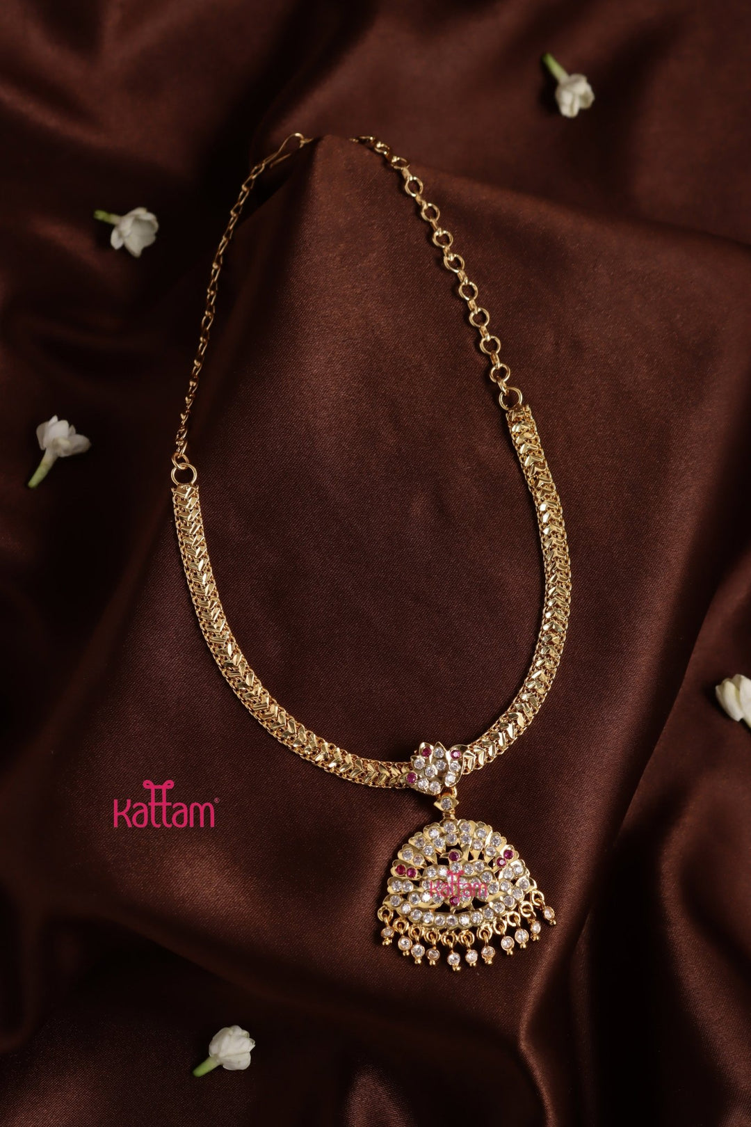 Gati Stone Attigai - Design 4 (No Earrings) - N3891