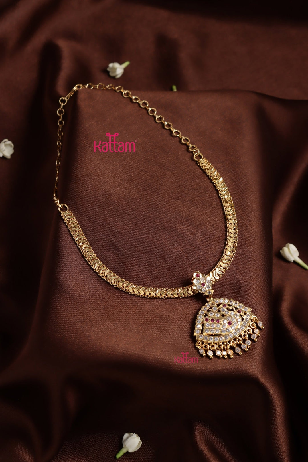 Gati Stone Attigai - Design 6 (No Earrings) - N3893