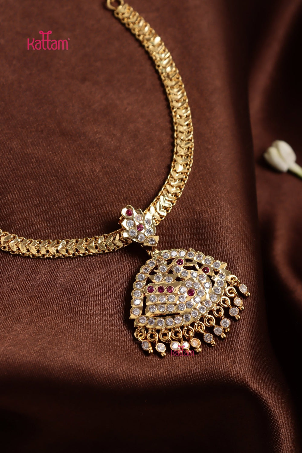 Gati Stone Attigai - Design 6 (No Earrings) - N3893